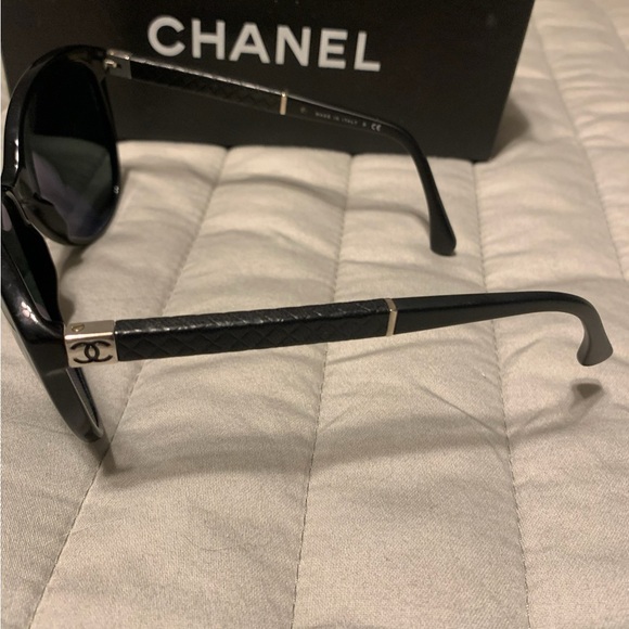 Chanel 5225-Q CC Authentic Quilted Interchangeable Sunglasses Sunglasses - Picture 3 of 9